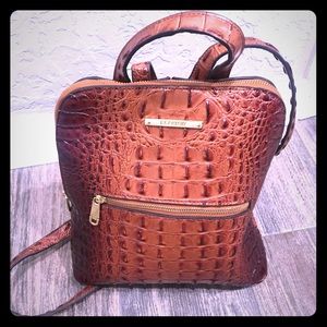 Brahmin Backpack In toasted almond!!